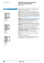 Industrial pressure and vacuum switches - 10