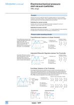 Industrial pressure and vacuum switches - 12