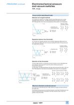 Industrial pressure and vacuum switches - 13