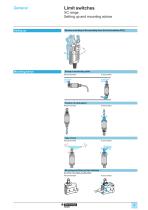 Limit switches XCE and XCJ ranges Easy Series - 7