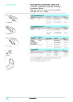 Osiprox Inductive Cylindrical Sensors for the Food, Beverage and Pharmaceutical - 3