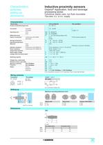 Osiprox Inductive Cylindrical Sensors for the Food, Beverage and Pharmaceutical - 8