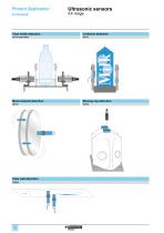 Ultrasonic sensors XX range - 12