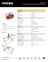 MODEL LRF350 Low Profile Load Cell Tension and Compression - 1