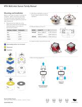 MTA Series Multi-Axis Sensor Family Manual - 5