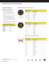 MTA Series Multi-Axis Sensor Family Manual - 7