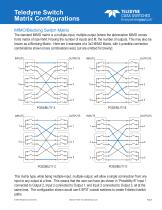 Coax Switch matrix selection guide - 11