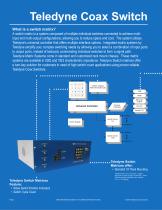 Coax Switch matrix selection guide - 4