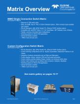 Coax Switch matrix selection guide - 9