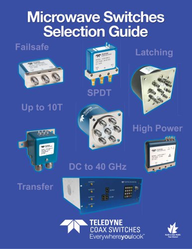 RF and Microwave Coaxial Switches