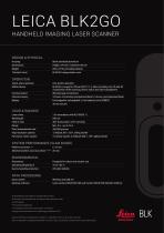 Leica BLK2GO Spec Sheet - 2