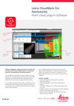 Leica CloudWorx for Navisworks Data Sheet