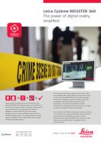 Leica Cyclone REGISTER 360 - Public Safety Flyer - 1