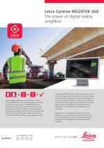 Leica Cyclone REGISTER 360 - Survey & Infrastructure Flyer-1