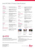 Leica RTC360 LT Data Sheet - 2