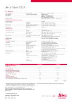 Leica Viva GS14 Data Sheet - 2