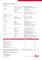 Leica Viva GS16 Data Sheet - 2