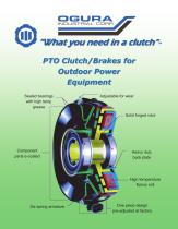 PTO Clutch/Brakes for Outdoor Power Equipment