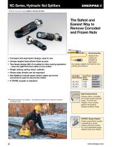 NC, NSC & NSH-Series Hydraulic & Integral Nut Splitters - 2