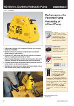 XC-SERIES CORDLESS HYDRAULIC PUMPS-2