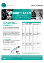 KUB clean with signalling unit Product Information