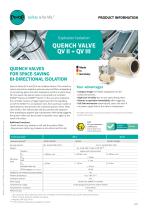Quench Valve Product Information-1