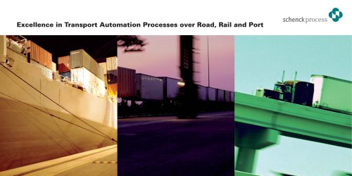 Flyer: Excellence in Transport Automation Processes over Road, Rail and Port