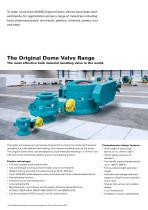 The Original Dome Valve Range - 3