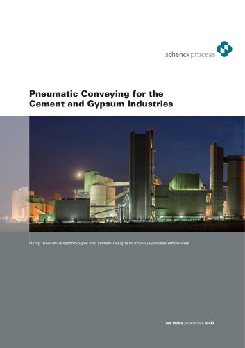 Pneumatic Conveying for the Cement and Gypsum Industries