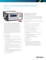 2001 5½-Digit High Performance Multimeter 2002 8½-Digit High Performance Multimeter - 1