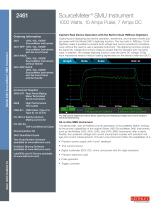 2461, SourceMeter ® SMU Instrument 1000 Watts, 10 Amps Pulse, 7 Amps DC ...