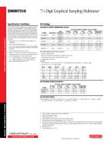 7½-Digit Graphical Sampling Multimeter - 6