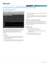 Applications for AWG70000A Series and SourceXpress® Spread Spectrum Clocking Datasheet - 1