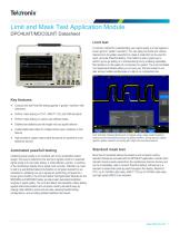 DPO4LMT/MDO3LMT Datasheet - 1