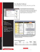 Free Bundled Software for the Integra Series (Models 2700, 2701, and 2750) - 1