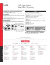 High Power System SourceMeter® Instrument - 4