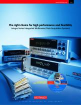 Integra Series Integrated Multimeter/Data Acquisition Systems Brochure - 1