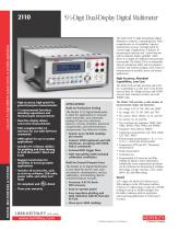 Model 2110 5-1/2-Digit Dual-Display Digital Multimeter - 1