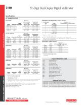 Model 2110 5-1/2-Digit Dual-Display Digital Multimeter - 3