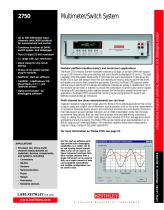 Model 2750 Multimeter/Switch System - 1