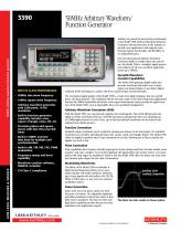 Model 3390 50MHz Arbitrary Waveform/Function Generator - 1