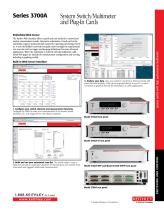 Model 3706A Digital Multimeter Six Slots System Switch w/USB/Ethernet/GPIB - 4