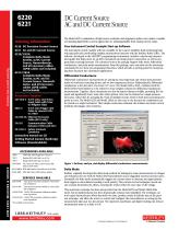 Model 6220 DC Current Source and Model 6221 AC and DC Current Source - 2