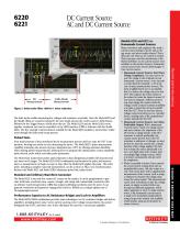 Model 6220 DC Current Source and Model 6221 AC and DC Current Source - 3