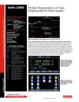 Precision Measurement, Low Noise, Programmable DC Power Supplies - 2