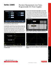 Precision Measurement, Low Noise, Programmable DC Power Supplies - 3