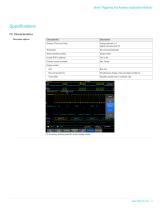 Serial Triggering and Analysis Application Modules AERO • AUDIO • AUTO • AUTOMAX • COMP • EMBD • FLEX • USB • ENET Datasheet - 3