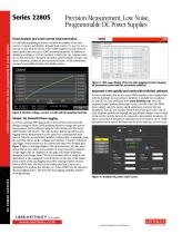 Series 2280S  Precision Measurement, Low Noise, Programmable DC Power Supplies - 4