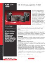 USB-Based Data Acquisition Modules - 1