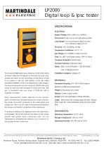 Martindale LP2000-1